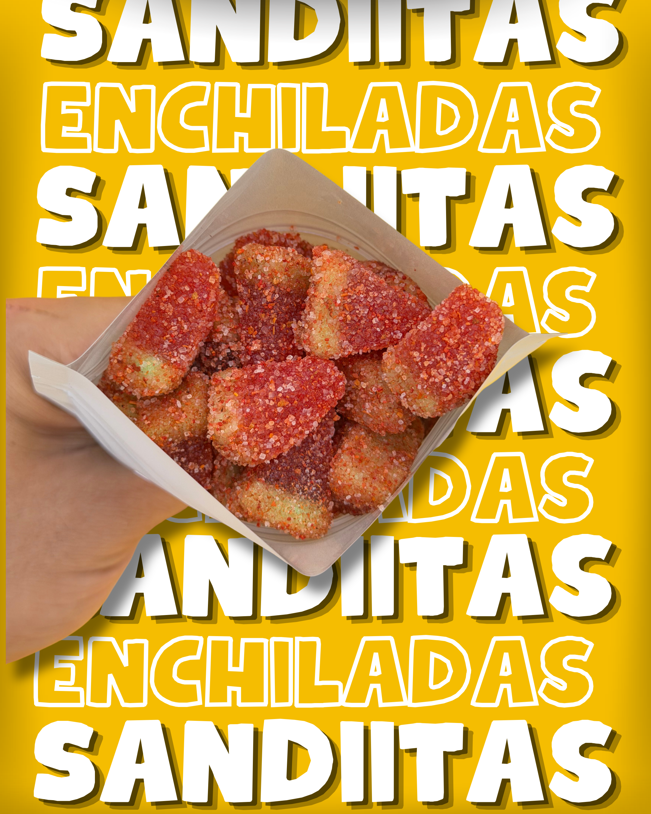Gomitas enchiladas grandes